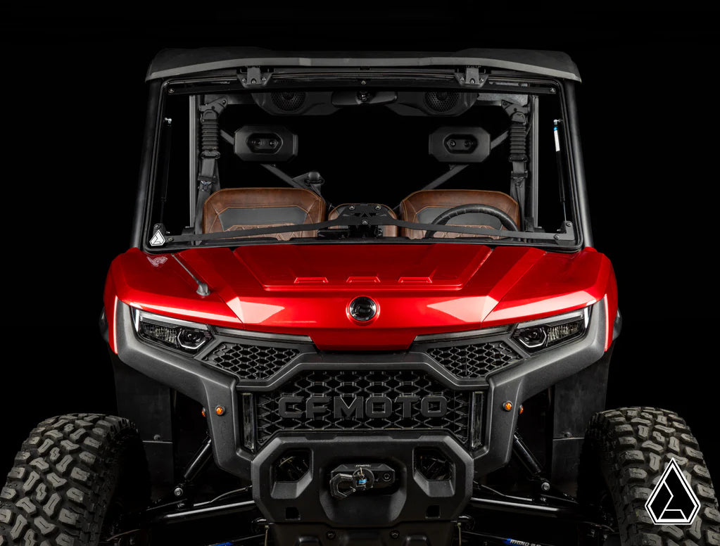 Assault Industries Flip Windshield (Fits: CFMOTO UForce U10 Pro)