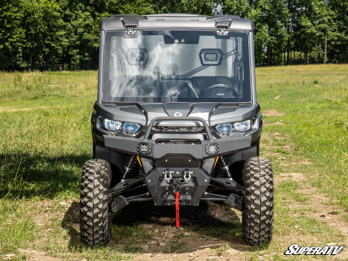 Can-Am Defender HD7 MaxDrive Power Flip Glass Windshield