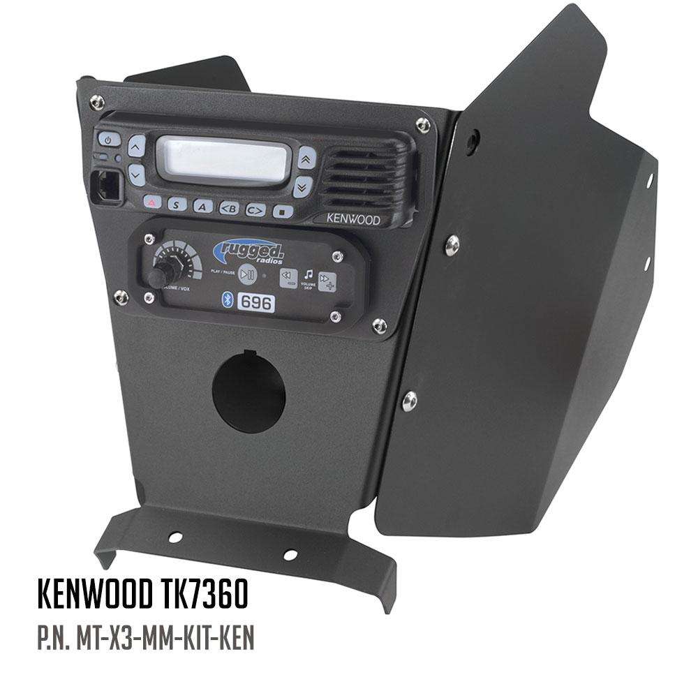 Can-Am X3 Mounting Kit with Multi Mount and Side Panels - Rugged M1/G1/G4/RM45/RM60/GMR45 with Switch Holes