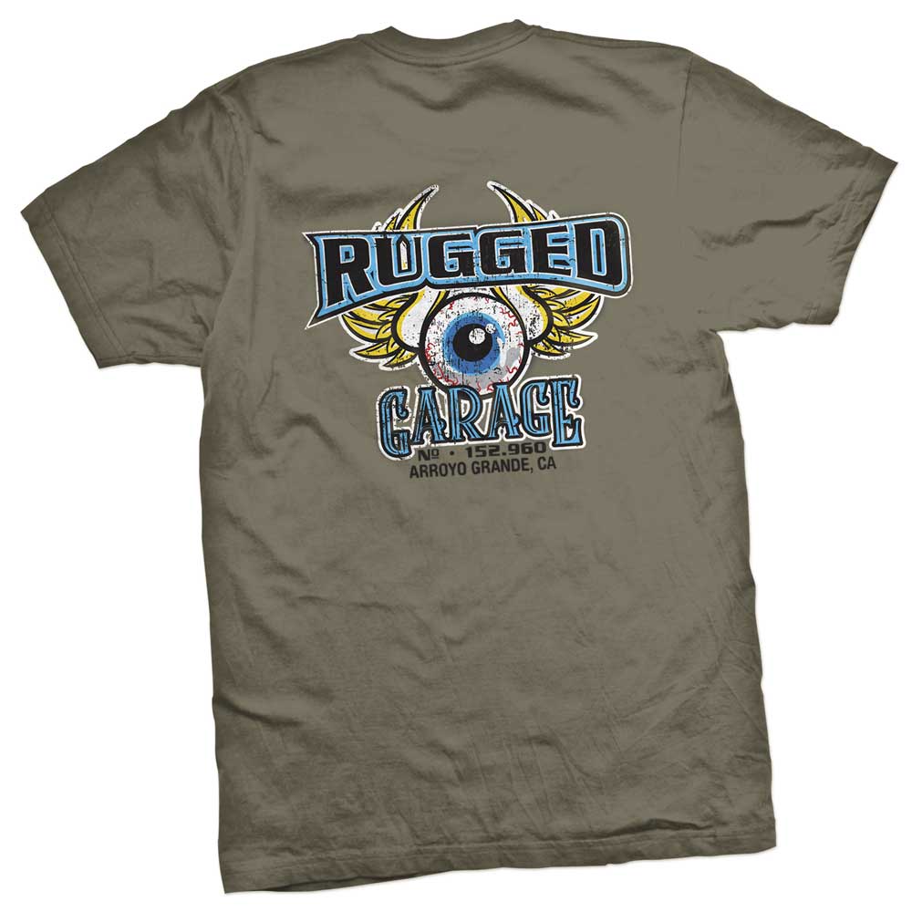 Rugged Radios GARAGE T-Shirt - Grey - Extra Large