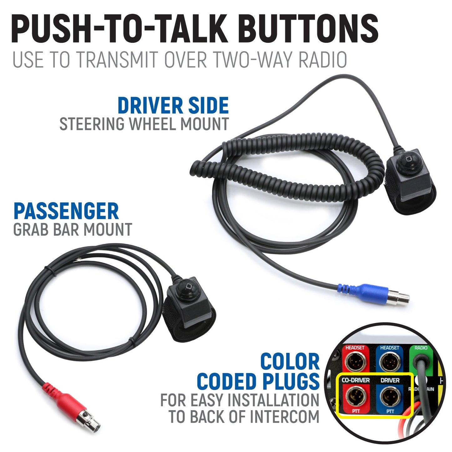 STX STEREO Complete Master Communication Kit with Intercom and 2-Way Radio - G1 GMRS