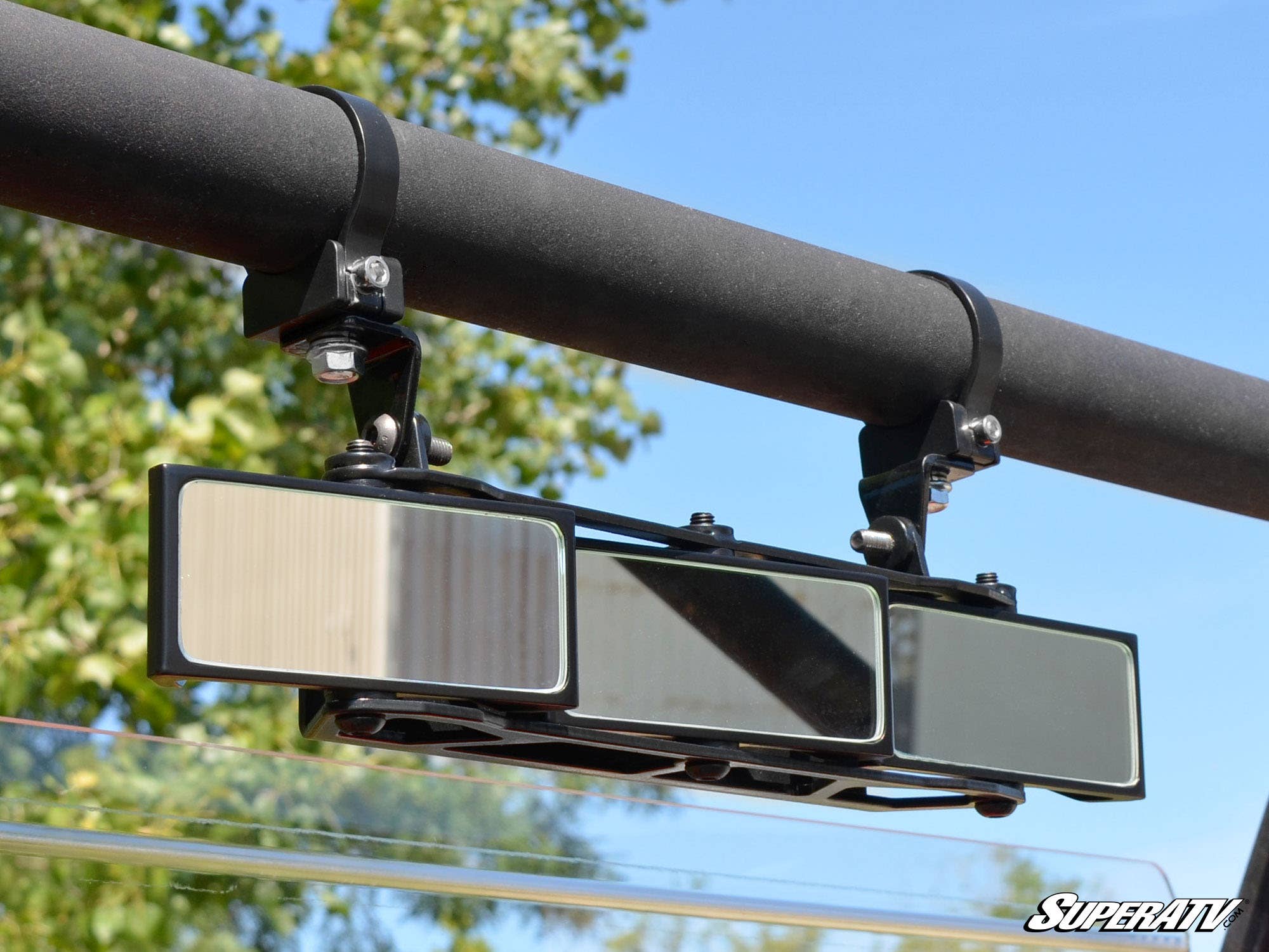 3 Panel Rear View Mirror with 1.75
