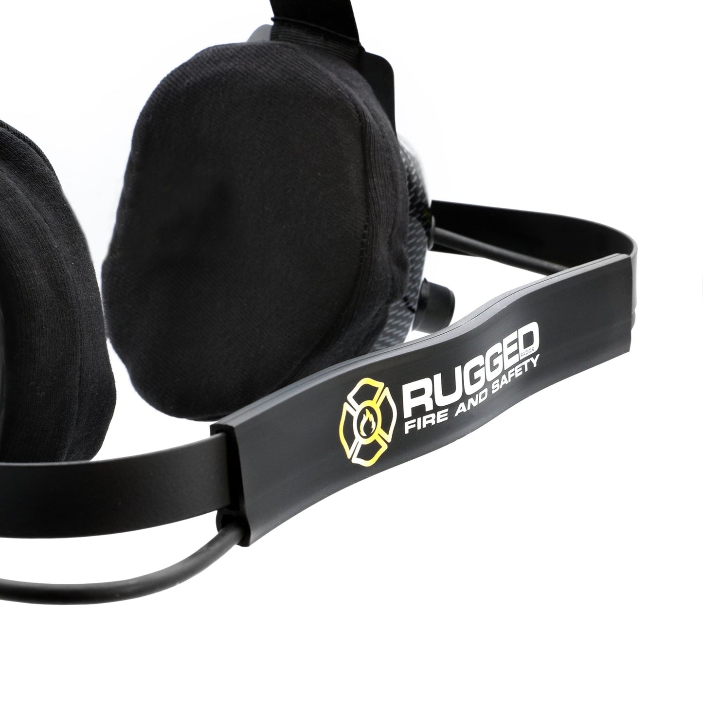 FHS Behind-The-Head Fire Safety Industrial Headset - No Buttons / For Rugged / Firecom