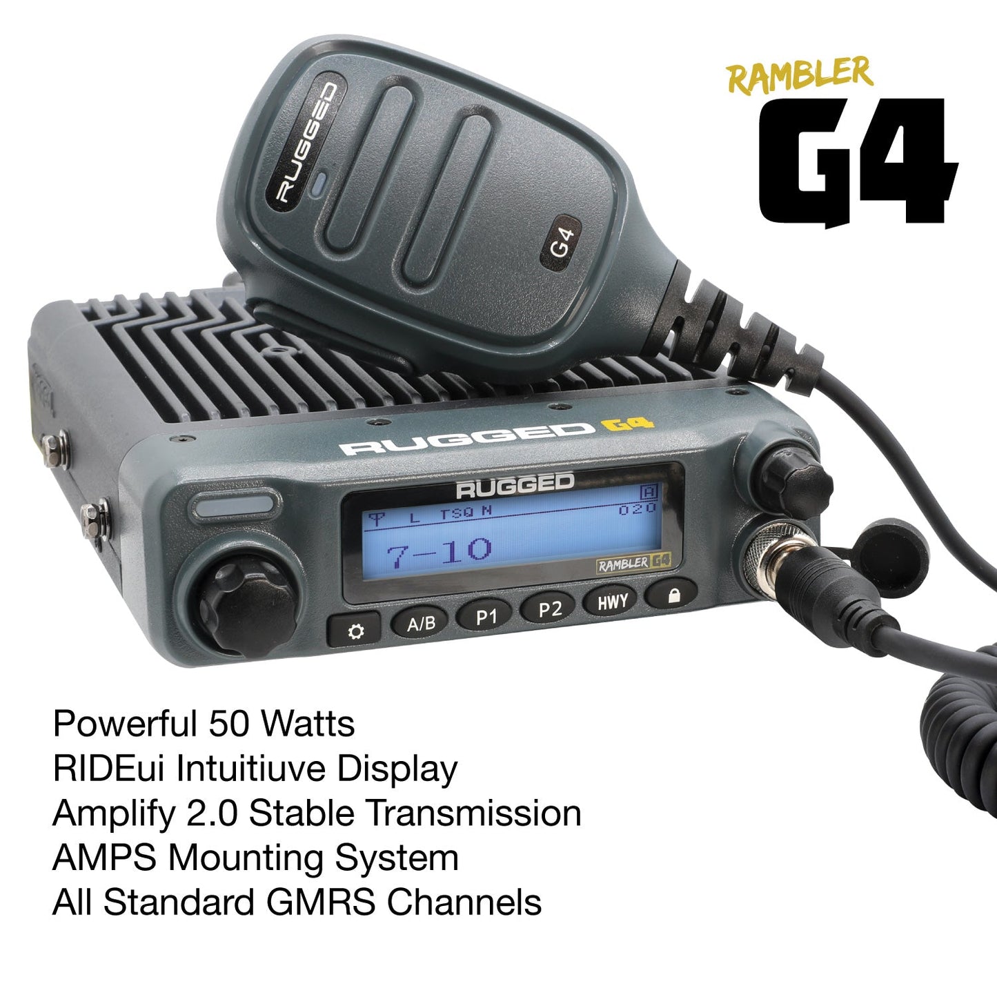 RAM Two-Way Mobile Radio Kit - G1 Waterproof