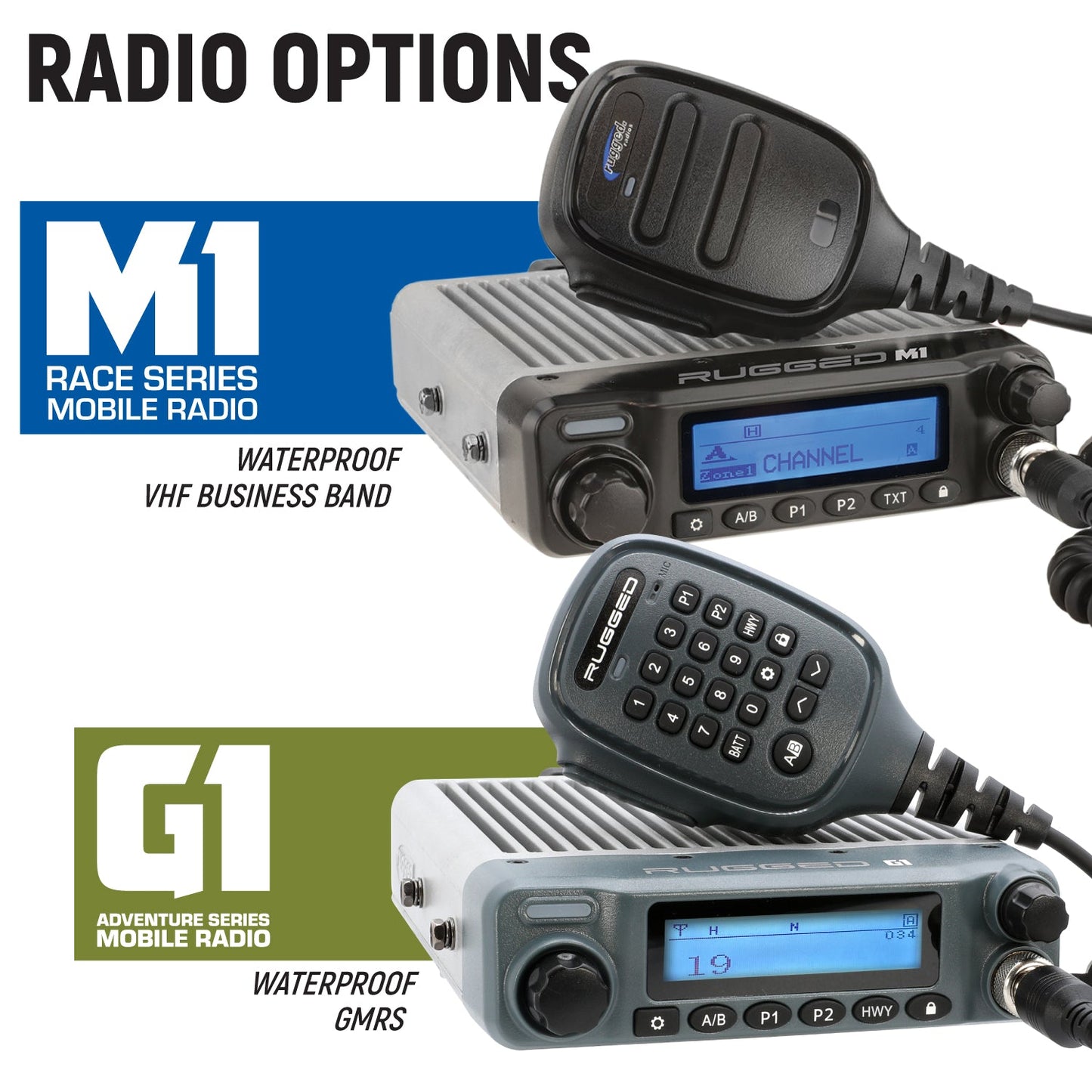 2026 Can-Am Maverick X3 Complete Communication Kit with Bluetooth Intercom and 2-Way Radio (10.25  Touchscreen Models Only) - 696 PLUS Remote Head / M1 VHF Business Band
