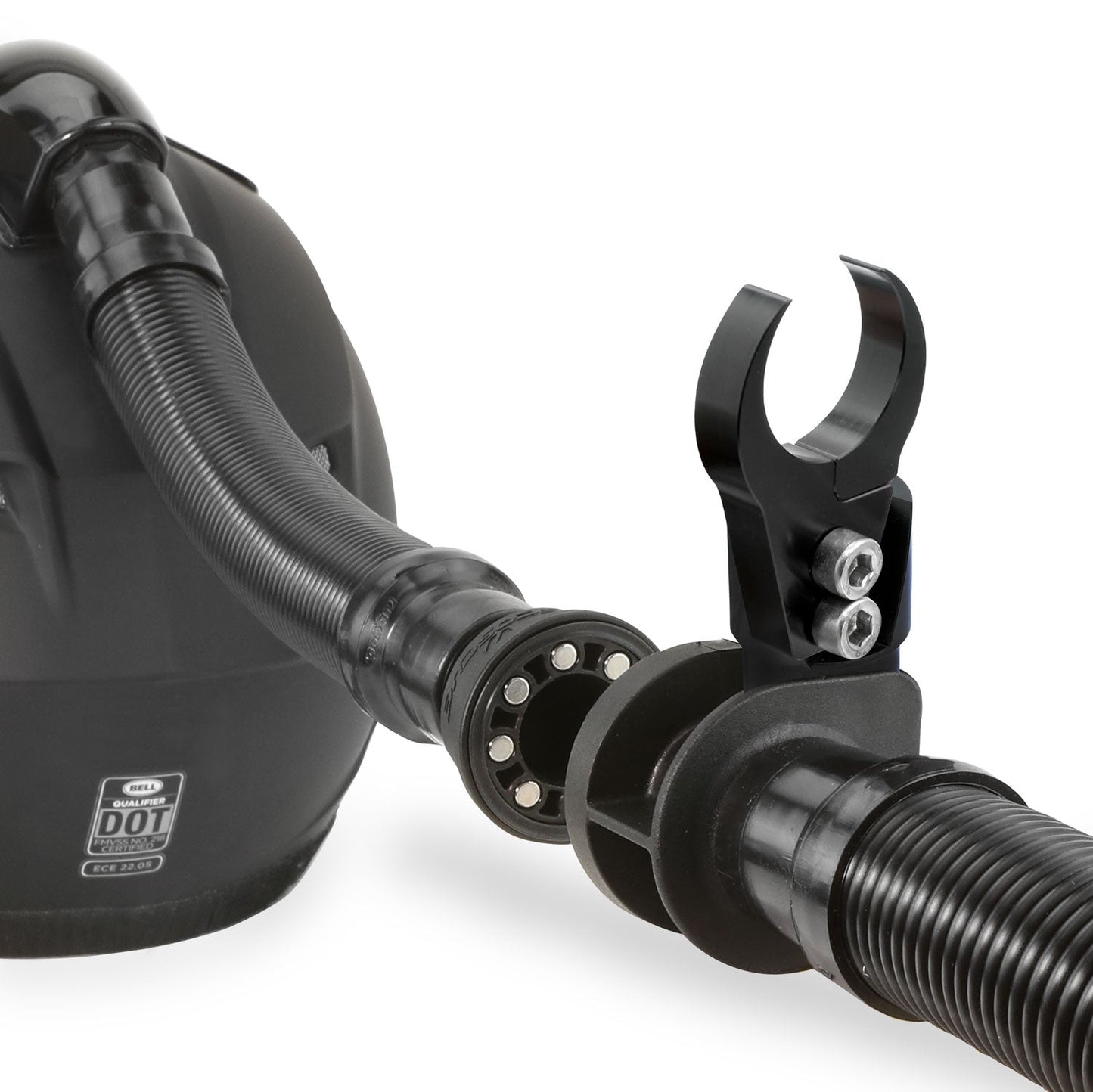 MAC-XC Magnetic Quick-Release for Helmet Air Pumper - with 1.25  Bar Mount