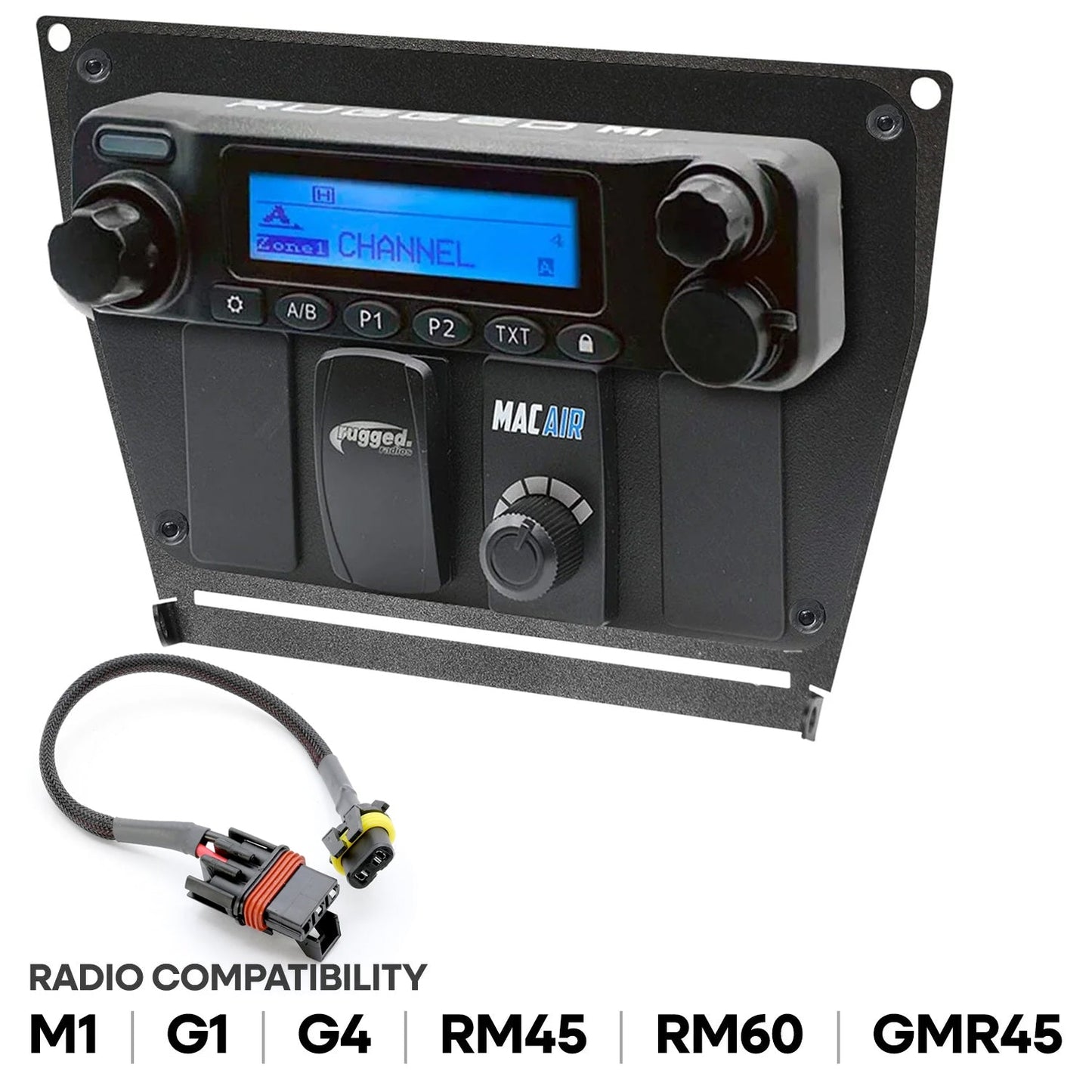 Polaris RZR PRO XP RZR Turbo R and RZR PRO R Dash Mount Radio and Intercom - Rugged GMR25