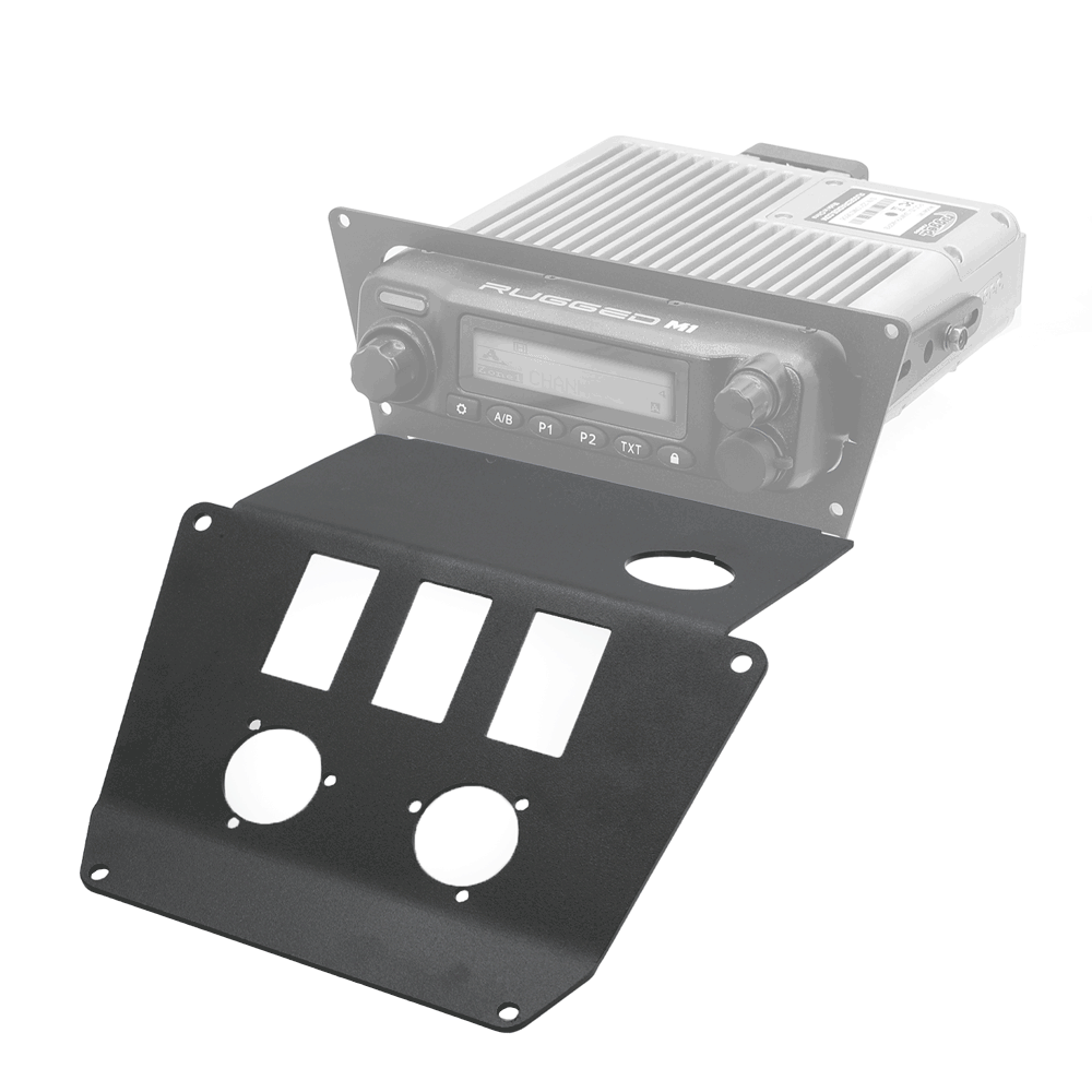 Lower Accessory Panel for 2025 Polaris RZR Pro XP Pro R and Pro S Radio Mount - Switch Pros 8