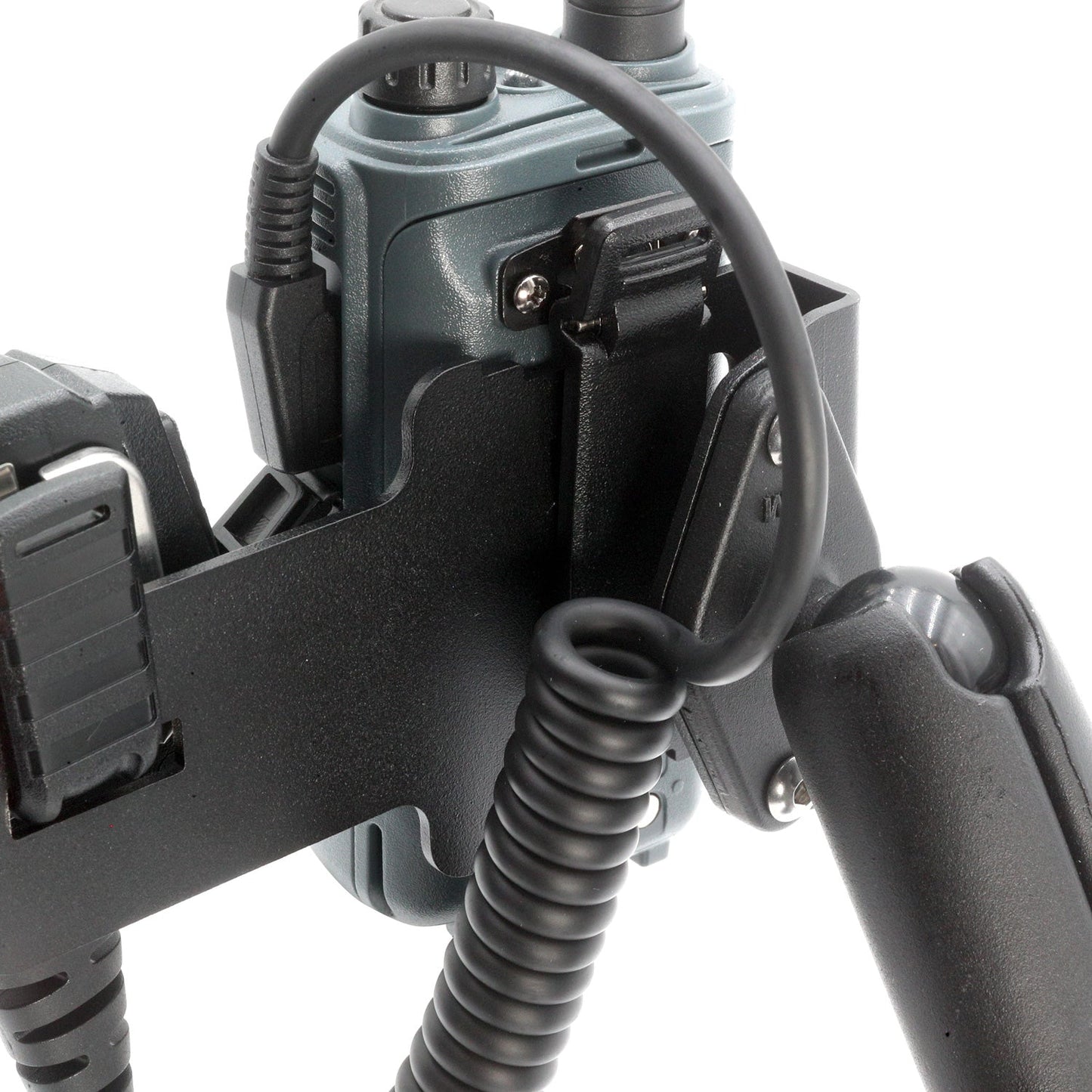 RAM Mount for Handheld Radios - Suction Cup Mount / Radio and Hand Mic