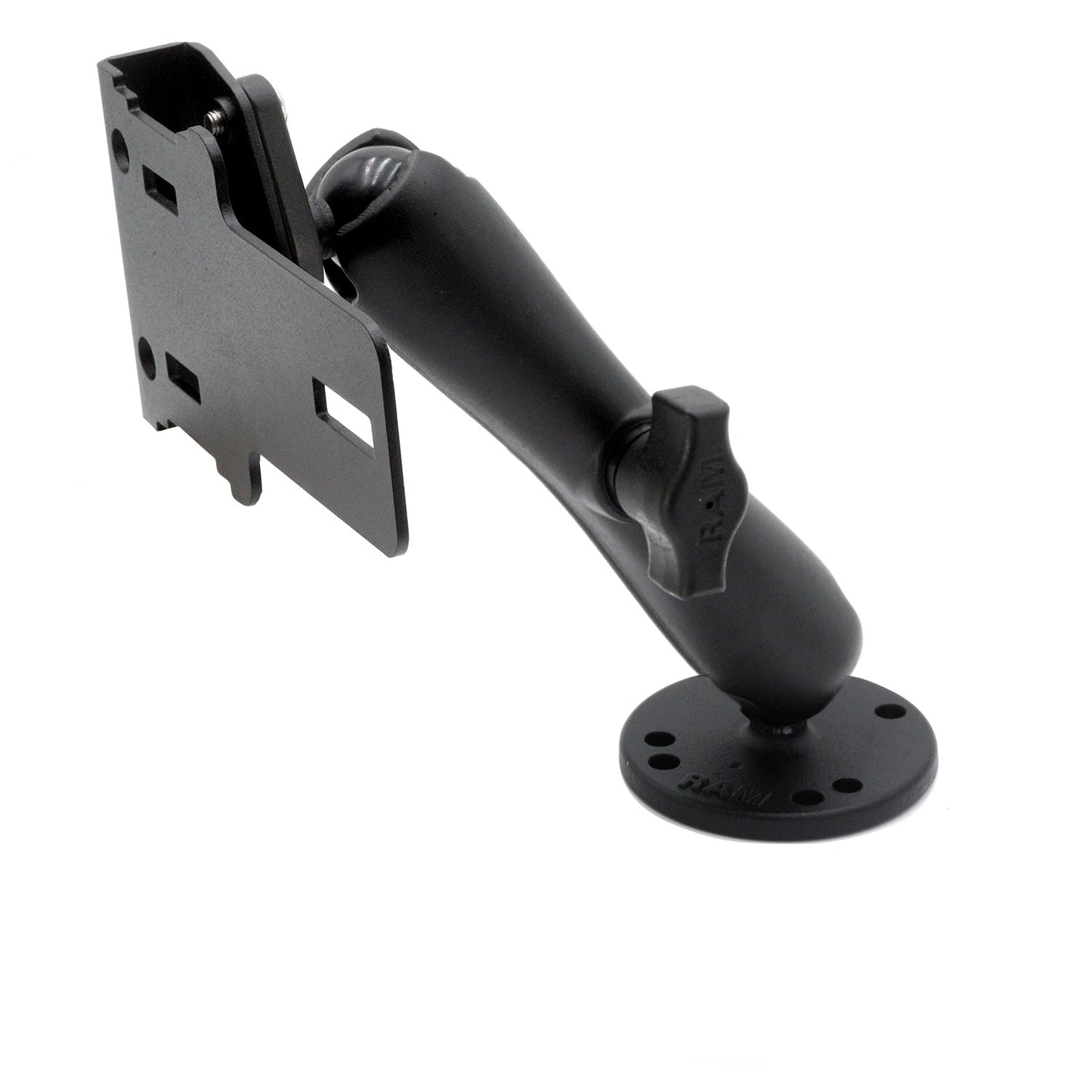 RAM Mount for Handheld Radios - Suction Cup Mount / Radio and Hand Mic