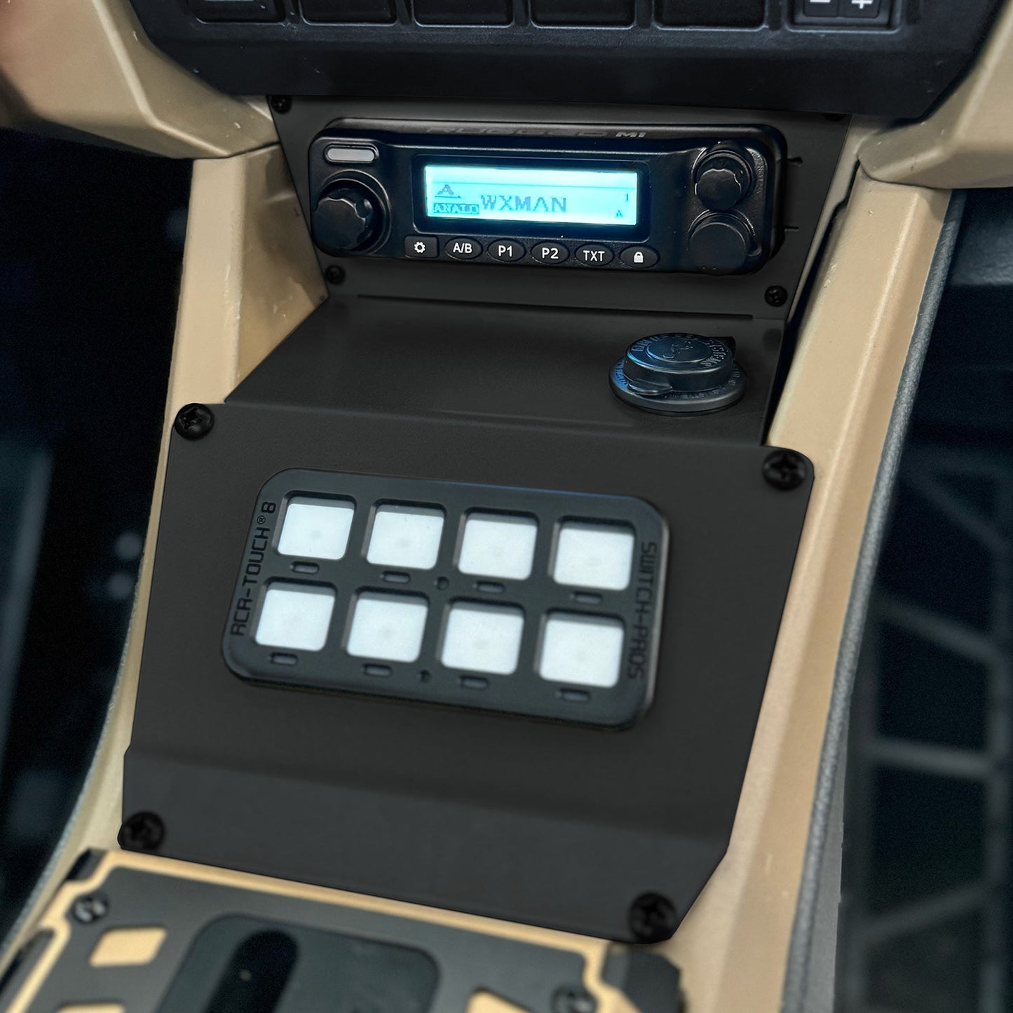 2025 Polaris RZR Pro XP Pro R and Pro S - Complete Communication Kit with Bluetooth Intercom and 2-Way Radio - 696 PLUS Remote Head / M1 VHF Business Band