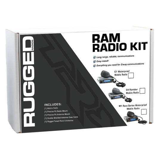 RAM Two-Way Mobile Radio Kit - M1-V - Business Band VHF