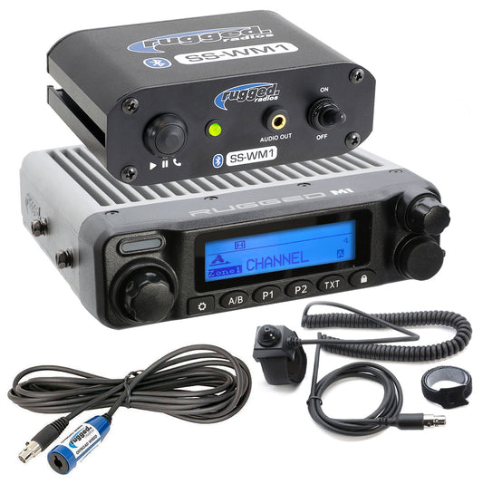SS-WM1 Single Seat Kit with Digital Radio - AlphaBass Headset