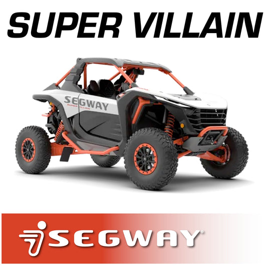 Segway Super Villain Complete Communication Kit with Bluetooth Intercom and 2-Way Radio - 696 PLUS Remote Head / G1 GMRS