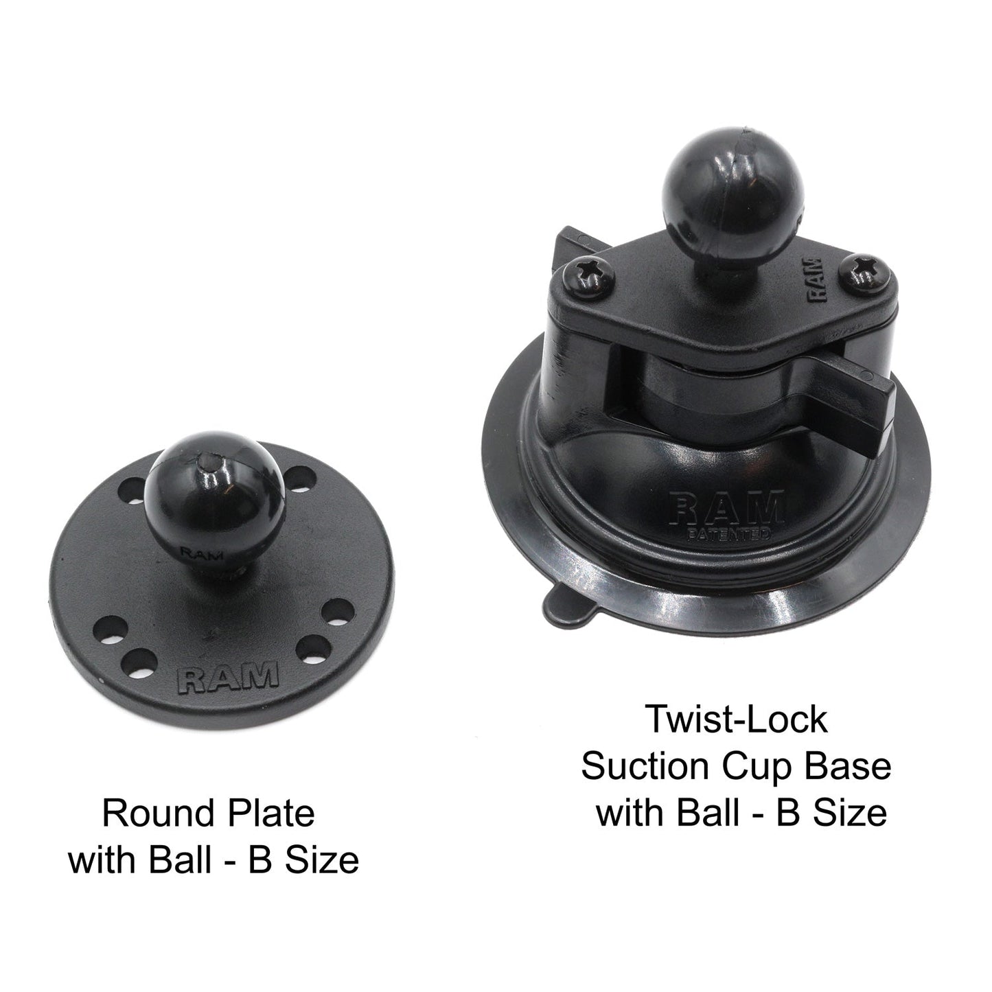 RAM Mount for Handheld Radios - Hard Mount / Radio Only