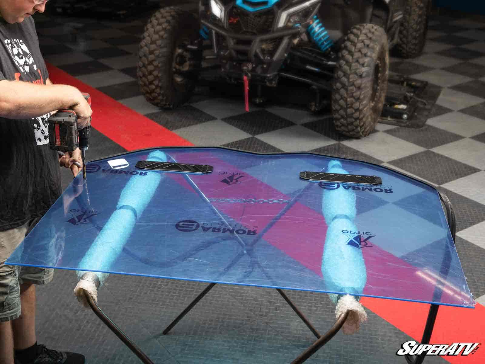 Polaris RZR Pro R Custom Cage Windshield Kit – Roost Dirt Sports