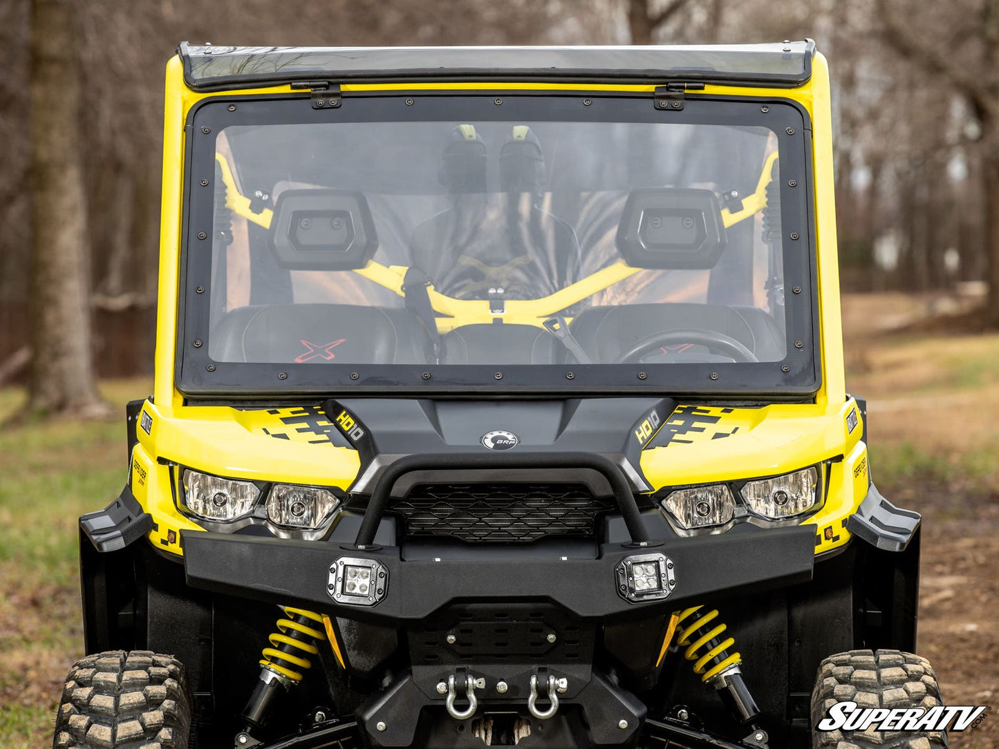 Can-Am Defender HD7 MaxDrive Power Flip Windshield