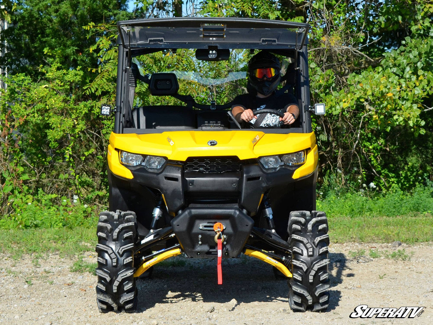 Can-Am Defender HD10 Flip Windshield