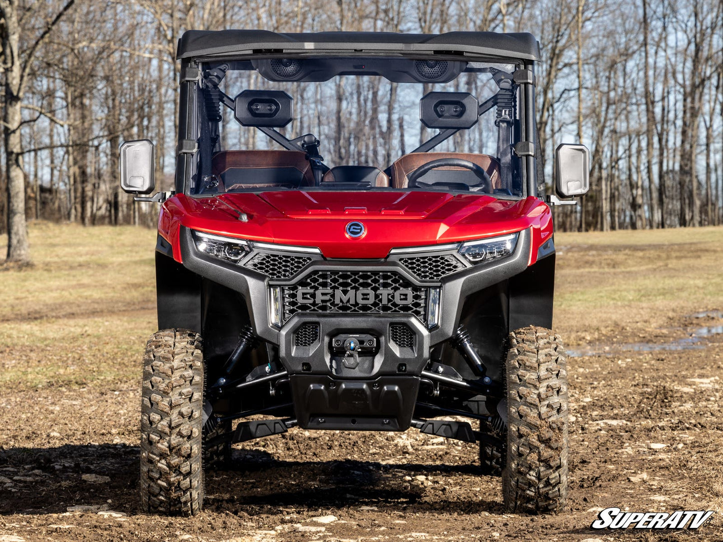 CFMOTO UForce U10 Pro Scratch-Resistant Full Windshield