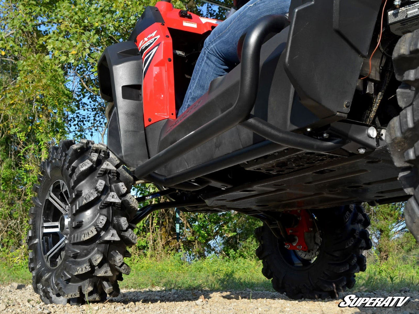 CFMOTO ZForce Heavy-Duty Nerf Bars