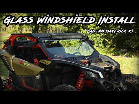 CFMOTO ZForce 950 Glass Windshield