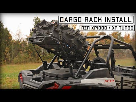 Polaris RZR XP Turbo S Cargo Rack Alpha