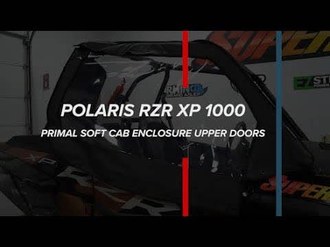 Polaris RZR XP Primal Soft Cab Enclosure Upper Doors