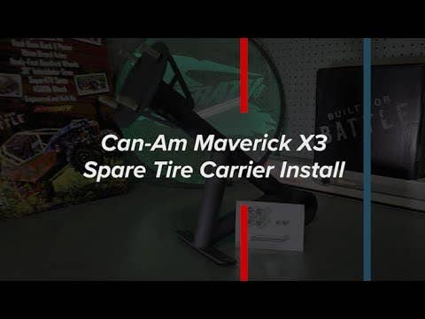Can-Am Maverick X3 Spare Tire Carrier