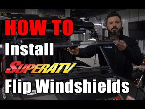 Polaris RZR XP 1000 Flip Windshield