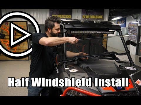 Can-Am Defender HD9 Half Windshield