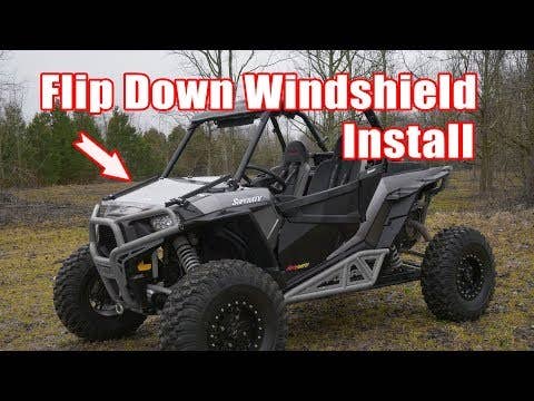 Kawasaki Teryx Flip Down Windshield