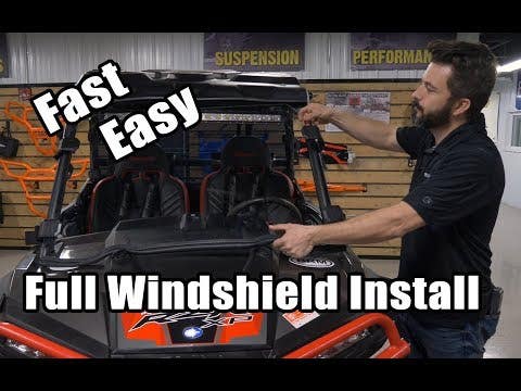 Polaris Ranger XP 900 Rear Windshield