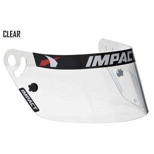 Impact Racing Helmet Shield - Light Smoke