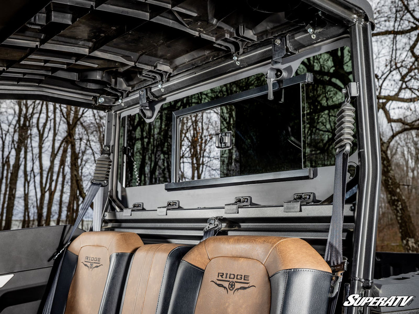 Kawasaki Ridge Glass Sliding Rear Windshield