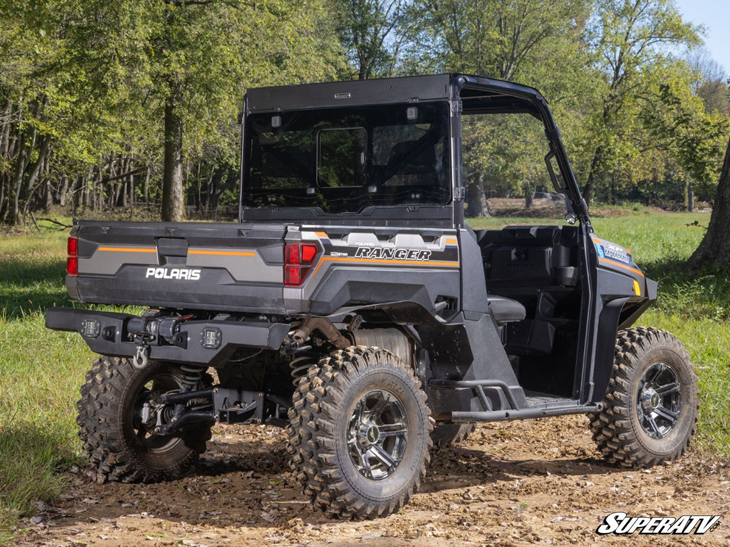 Polaris Ranger XP 900 Glass Sliding Rear Windshield
