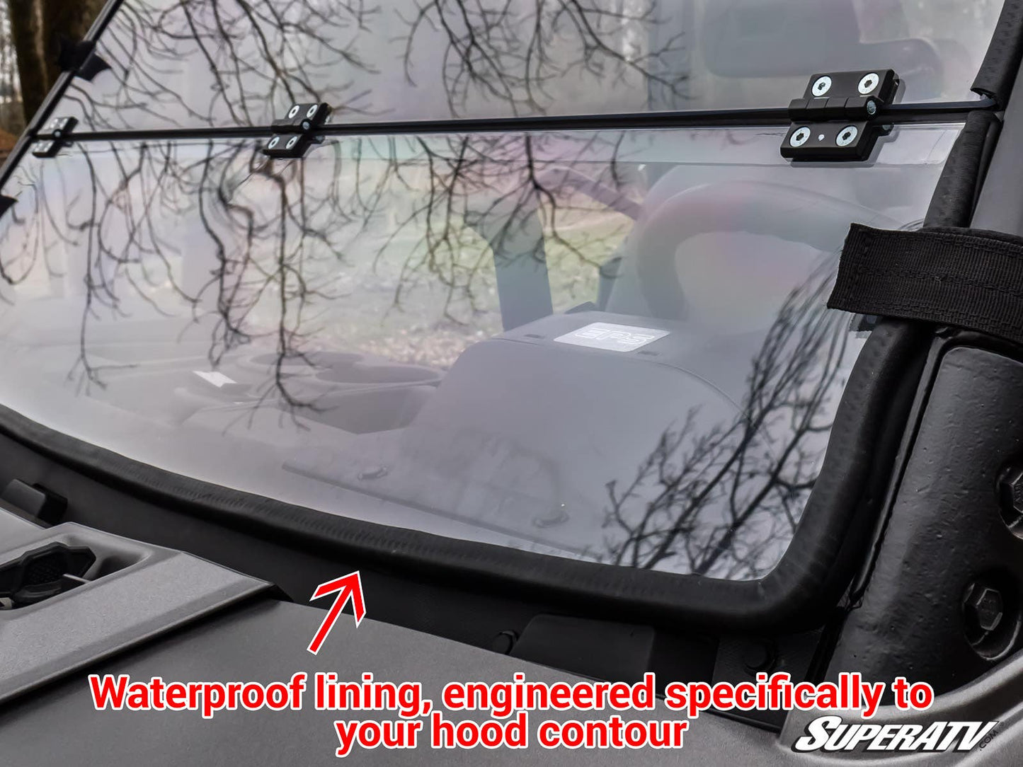 Bobcat UV34 Flip Down Windshield