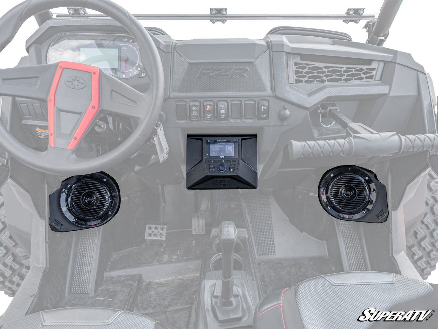 MTX Polaris RZR THUNDER Sound System