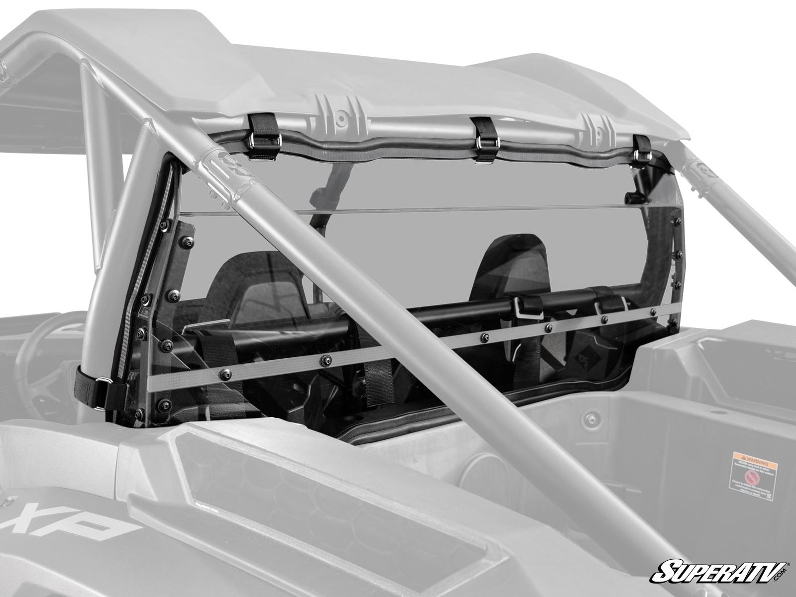 Polaris RZR XP Rear Windshield – Roost Dirt Sports