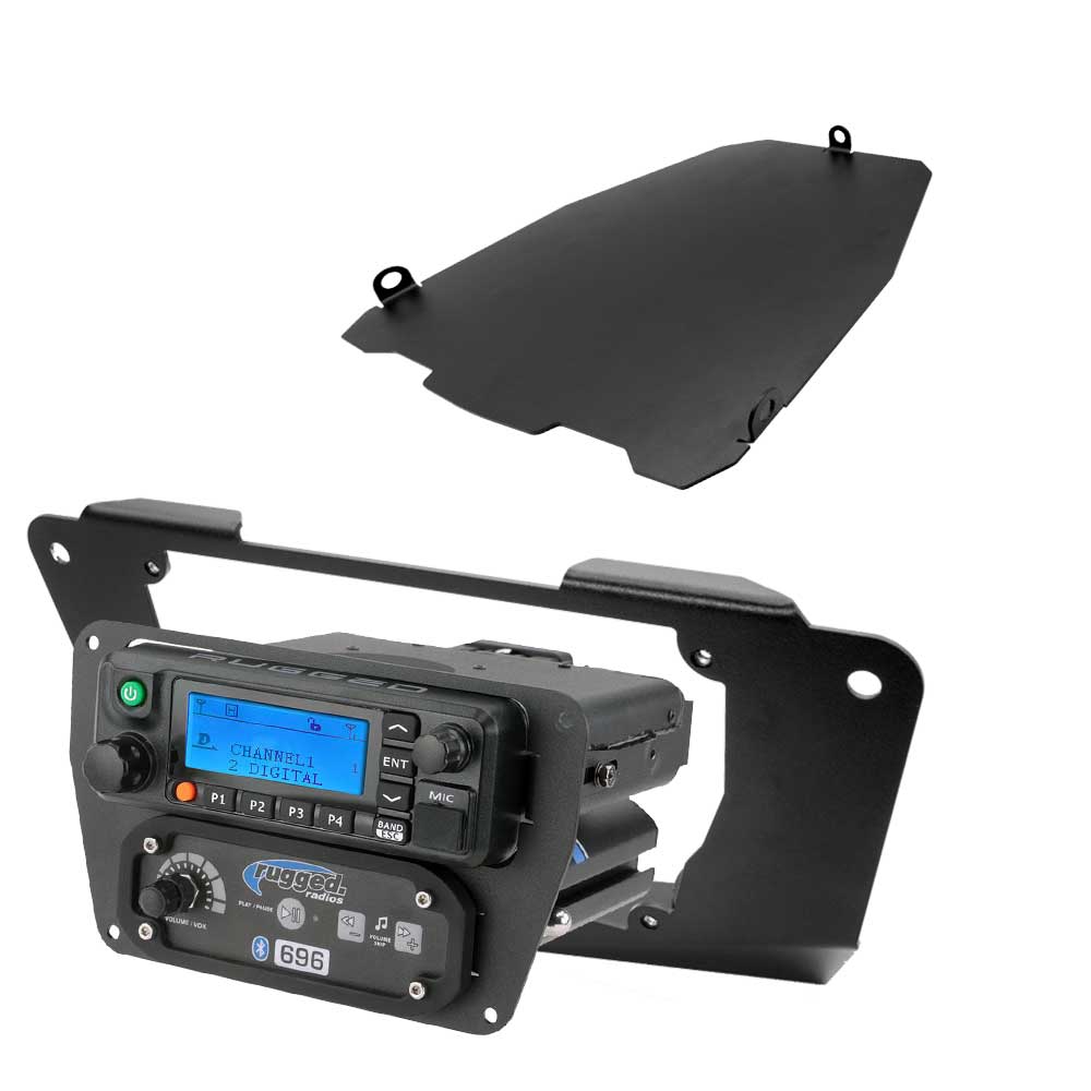 Can-Am Commander and Maverick - Glove Box Multi-Mount Kit for Rugged UTV Radios and Intercoms - Rugged RDM