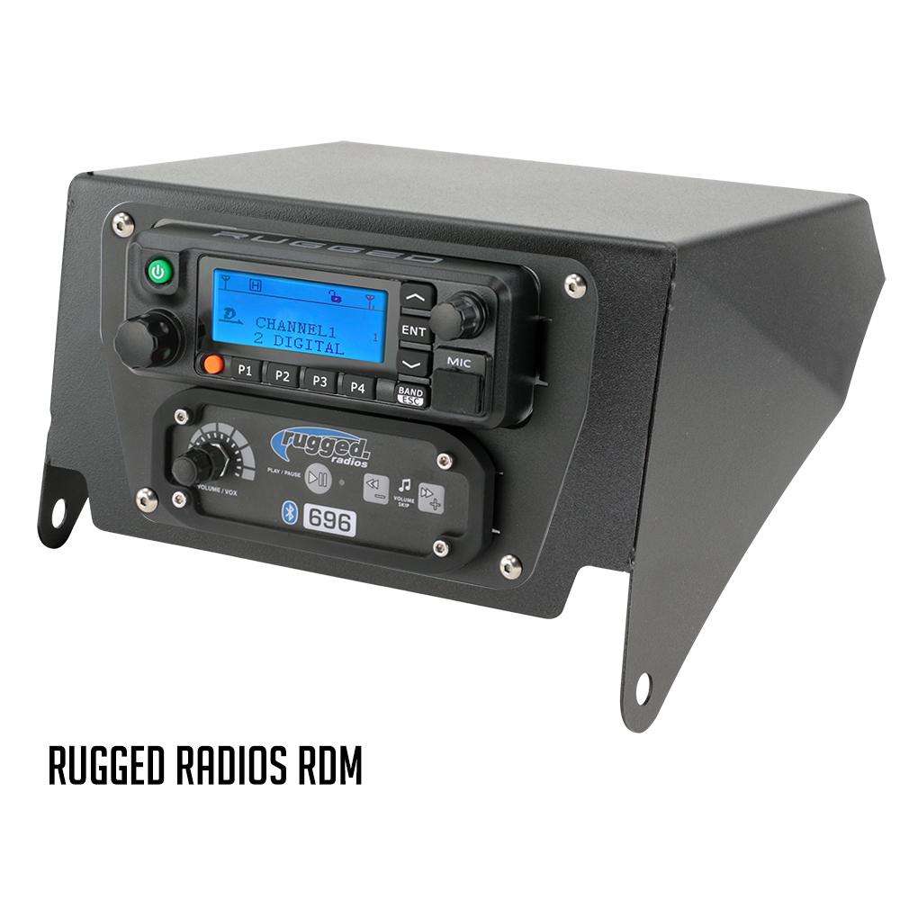 Can-Am X3 Multi-Mount Kit - Top Mount - for Rugged UTV Intercoms and Radios - Kenwood TK7360
