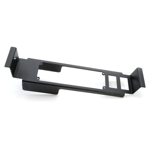 Center Console Radio Mount for Ford Chevy GMC and Ram TRX Trucks - Kenwood TK7360