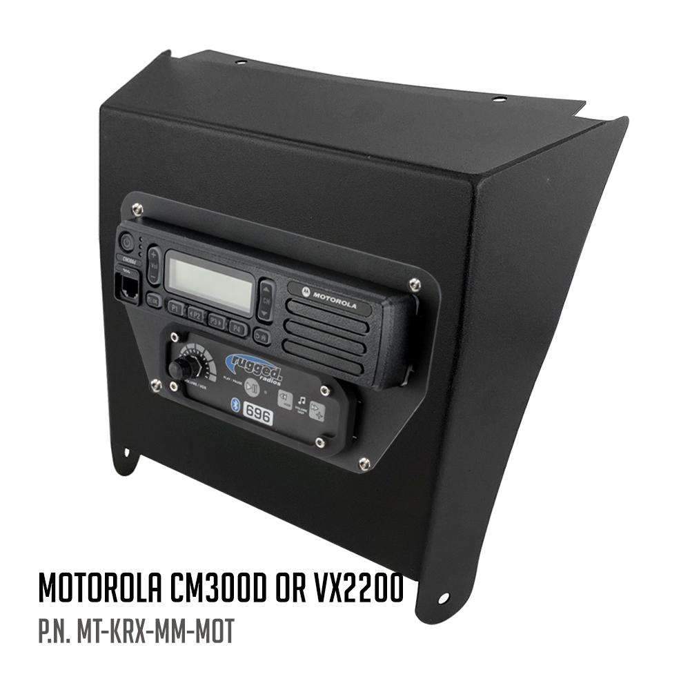 Kawasaki KRX Multi-Mount Kit for Rugged Mobile Radios and Intercom - Rugged M1/G1/G4/RM45/RM60/GMR45