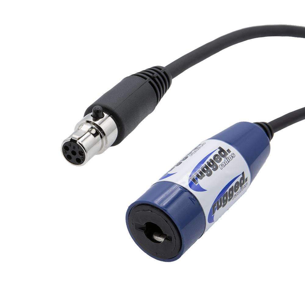OFFROAD Straight Cable to Intercom (Select Length) - 2  Feet