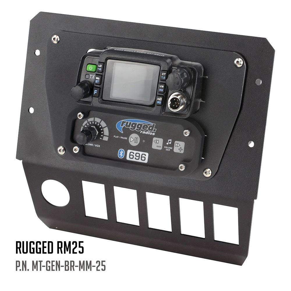 Polaris General Multi Mount Kit for Radio and Intercom - Motorola CM300D and Motorola/Vertex VX2200
