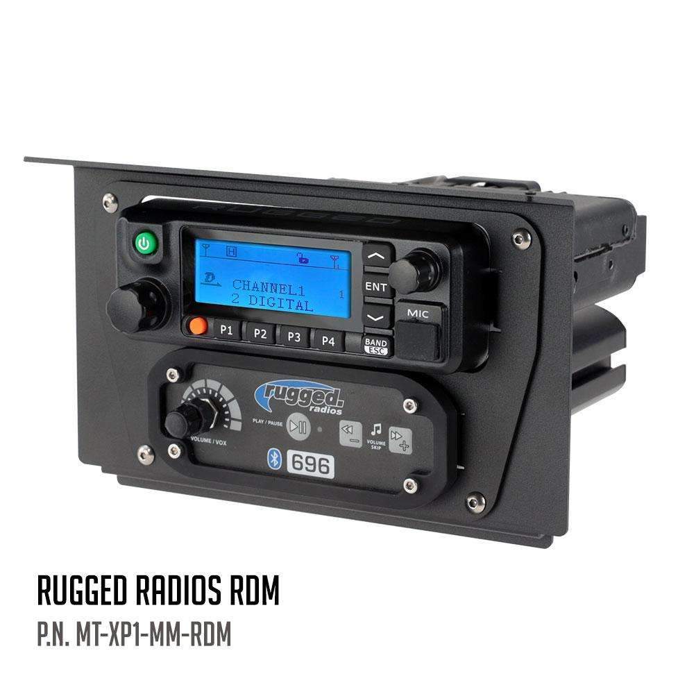 Polaris XP1 Mount Kit for Rugged Radios and Intercom - Rugged M1/G1/G4/RM45/RM60/GMR45 with Switch Holes