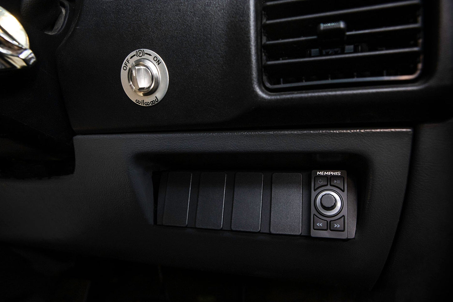 Rocker Switch Panel for OBS Ford Bronco F150 and F250 Lower Dash