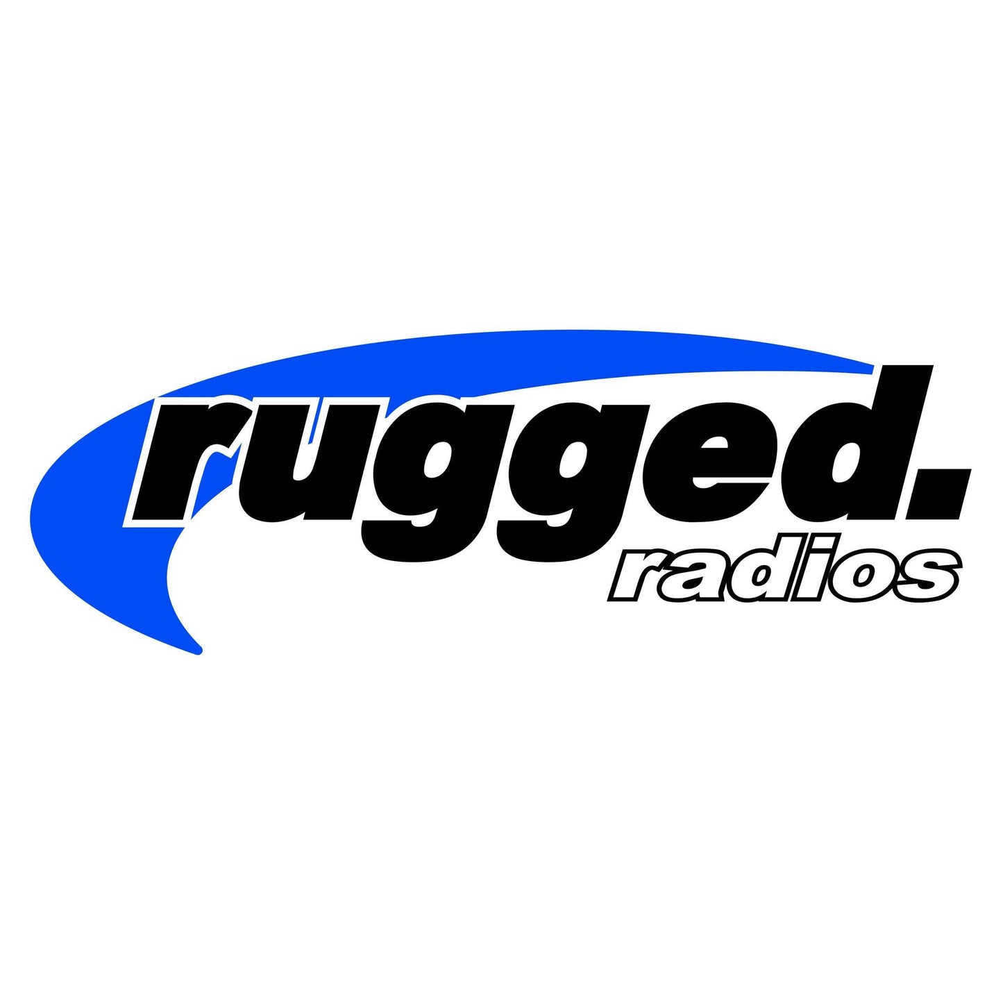 Rugged Radios Die Cut Stickers - Available In A Variety of Sizes - 8 Inch