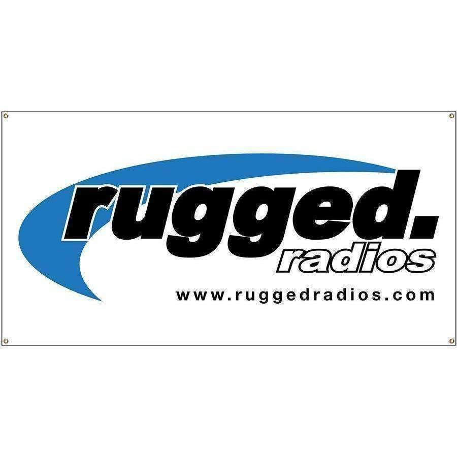 Rugged Radios Race Banners - Available In Different Sizes - 3  x 6  Banner