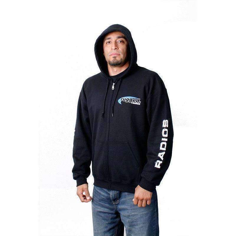 Rugged Radios Zip-Up Hoodie - Extra Large