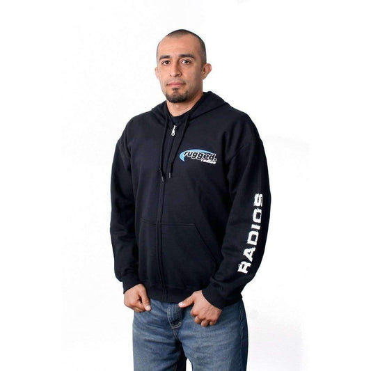Rugged Radios Zip-Up Hoodie - XXL